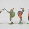 NEW! Timpo Solid Foot Knights - ORANGE Tunics - Image 3