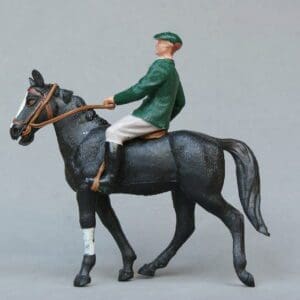 SOLD Britains Male Rider and Scarce BLACK Horse!
