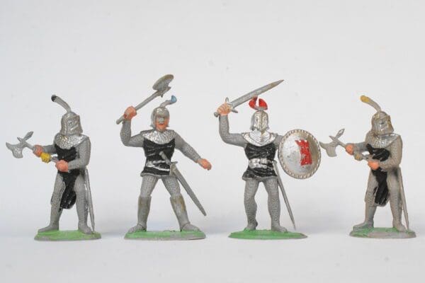 SOLD Timpo Solid Foot Knights - BLACK Tunics