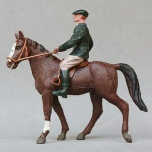 SOLD Britains Male Rider and Horse - Early 1st Issue