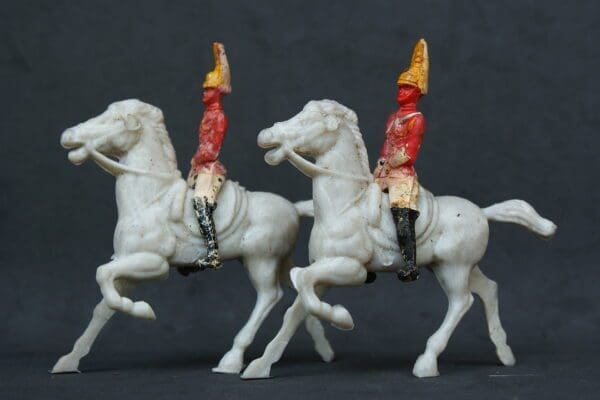 SOLD Airfix Pair of Mounted Life Guards in Ceremonial Dress