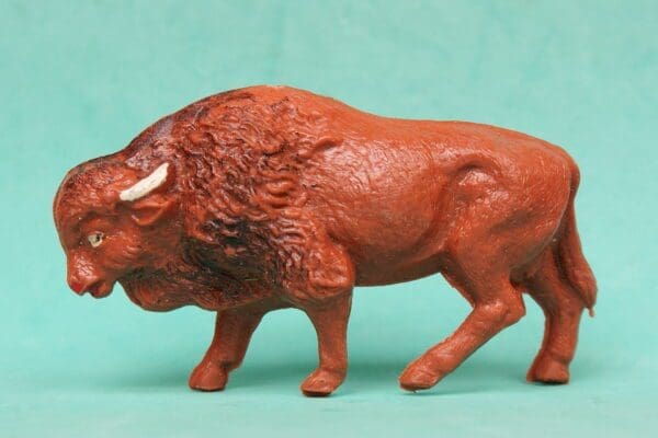 SOLD Charbens Rare Plastic Bison - from Hollowcast Mould