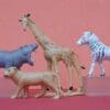 SOLD Charbens Jungle Safari Set African Natives & Lioness - Image 4