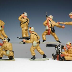 SOLD Timpo West German Army Sand Plastic