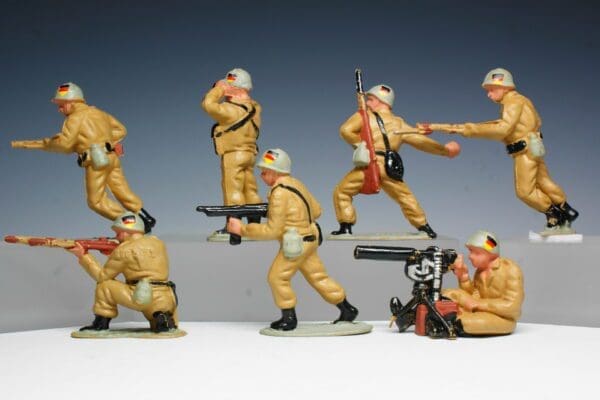 SOLD Timpo West German Army Sand Plastic
