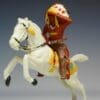 SOLD VP Indian Brave with Rifle on Rearing Horse