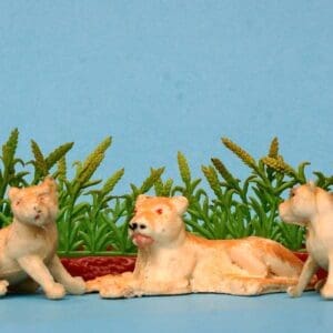 SOLD Cherilea Zoo Models "Lion King" Family