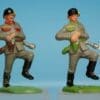 SOLD Trojan German Soldiers Running Drawing Pistol