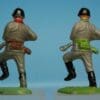 SOLD Trojan German Soldiers Running Drawing Pistol - Image 2