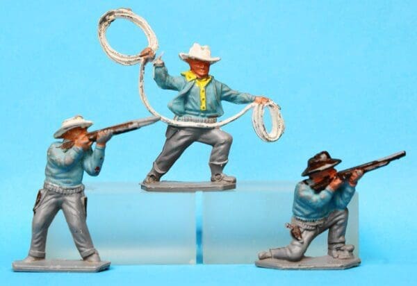 SOLD Lone Star Harvey Series Cowboys - BLUE Shirts