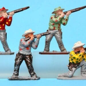 SOLD Lone Star Harvey Series Cowboys - POLKA DOT Shirts