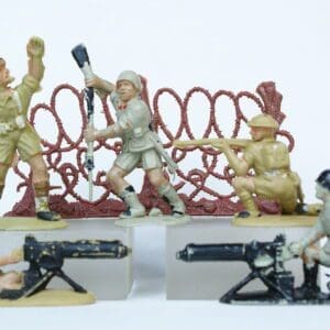 SOLD Charbens British & German Army + RARE Barbed Wire!