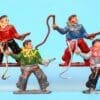 NEW! Lone Star Harvey Series Cowboys with Whip