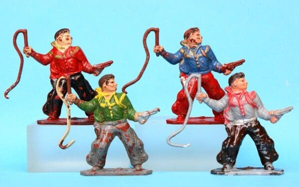 NEW! Lone Star Harvey Series Cowboys with Whip