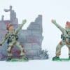 SOLD Charbens British Paras (Camouflage) & Ruined Wall