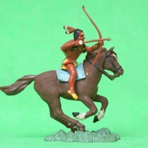 Herald Zang Mounted Indian with Bow - Stunning!