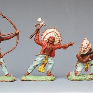 SOLD Trojan Indians (Herald copies) - YELLOW Breech-cloths