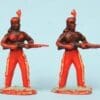 NEW! UNA Smaller Indians - Matching Pair RED Plastic!