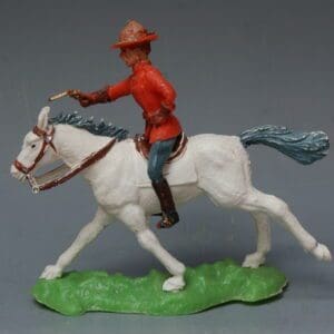 Crescent N.W. Mounted Police Officer - WHITE Horse