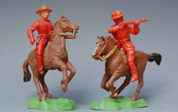 Crescent N.W. Mounted Police - 2 Poses