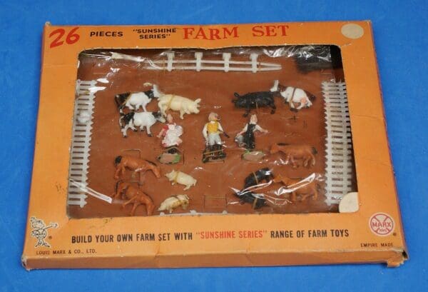 SOLD Marx "Sunshine Series" Farm Set HO/OO Scale