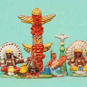 NEW! UNA/VP Wild West Camp-fire Native Indians - Superb!