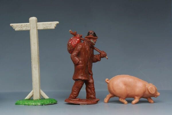 SOLD Hilco Tramp, Signpost & Scarce Running Pig