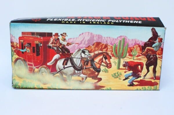 SOLD Poplar Plastic "Wells Fargo" Overland Stage Coach