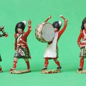 SOLD Hilco Highland Bandsmen - Group of 4 Poses