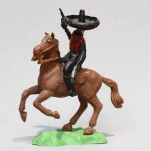 Crescent Mounted Mexican with Pistol & Cash Bag