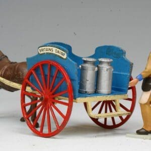 SOLD Britains Milk Float (Blue) with Plastic Milkman