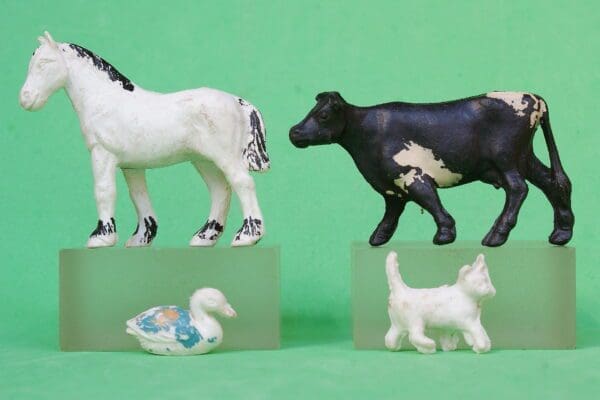 NEW! Speedwell Farmyard Models Rare Cat, Cow, etc - Image 4