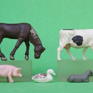 NEW! Speedwell Farmyard Models Rare Cat, Cow, etc