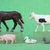 NEW! Speedwell Farmyard Models Rare Cat, Cow, etc - Image 3