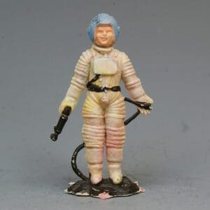 SOLD Gemodels Spaceman in Scarce WHITE Swirly Plastic