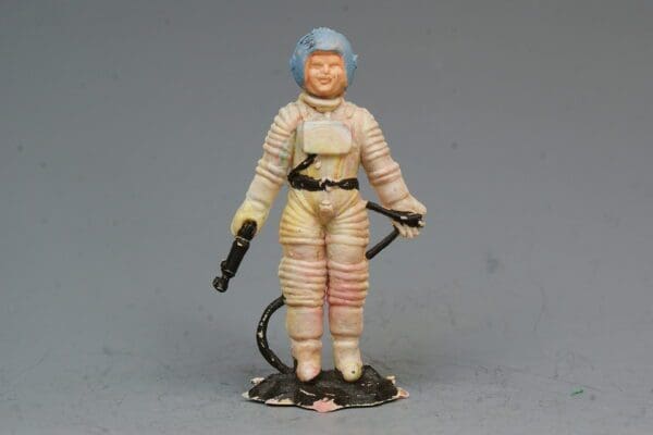 SOLD Gemodels Spaceman in Scarce WHITE Swirly Plastic