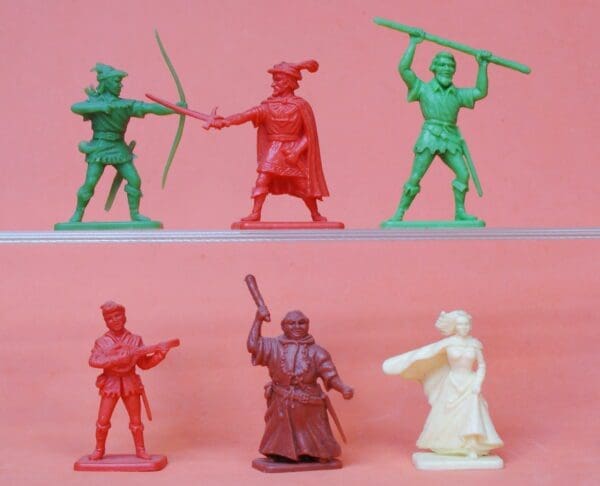 Crescent for Kellogg's Robin Hood Models - Complete Set
