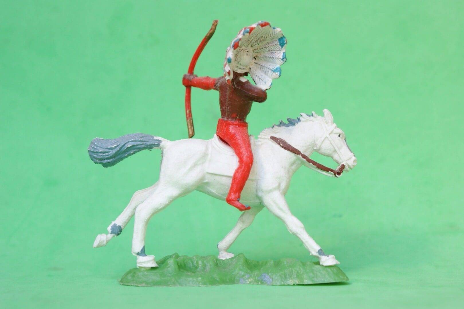 Figurine TEAM MINIATURE MGL6011 - Archer à L'arc - Échelle 54 Mm - Plomb Peint