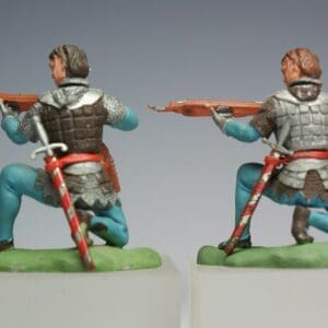 SOLD Swoppet Knights Cross-bowman Reverse Colour Scheme