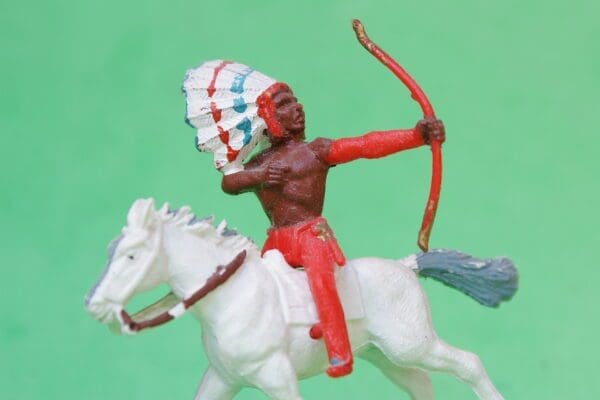 Crescent Mounted Indian Firing Bow