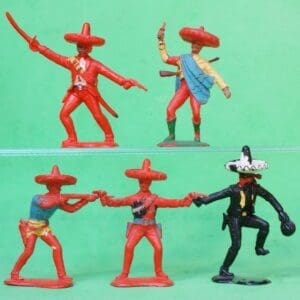 NEW! Crescent 'Cisco Kid' Mexicans - Full Set of 6