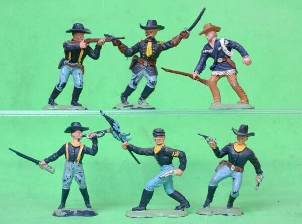 Crescent 60mm U.S. Cavalry - FULL Set of 6