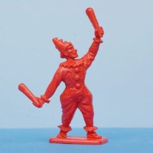 SOLD Crescent 54mm Juggling Clown from Circus Set - Scarce!
