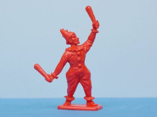 SOLD Crescent 54mm Juggling Clown from Circus Set - Scarce!