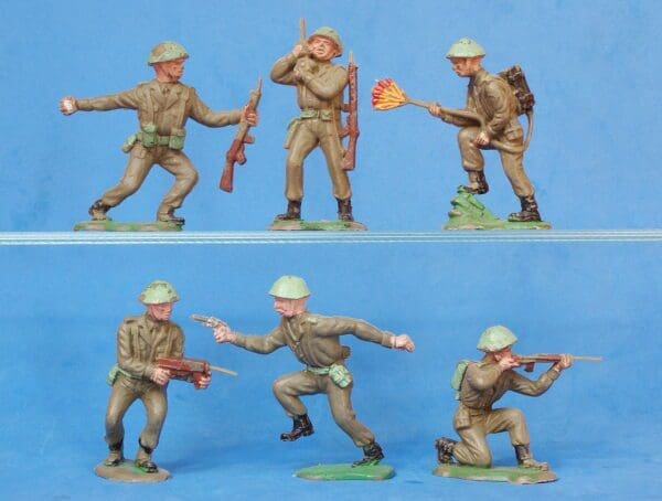NEW! Crescent 60mm Khaki Commandos - FULL Set