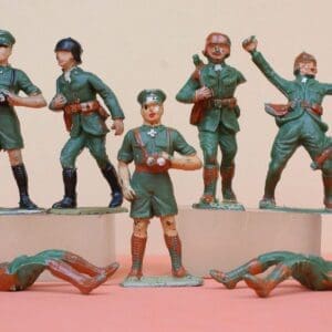 Cherilea 60mm German Afrika Korps - GREEN Plastic