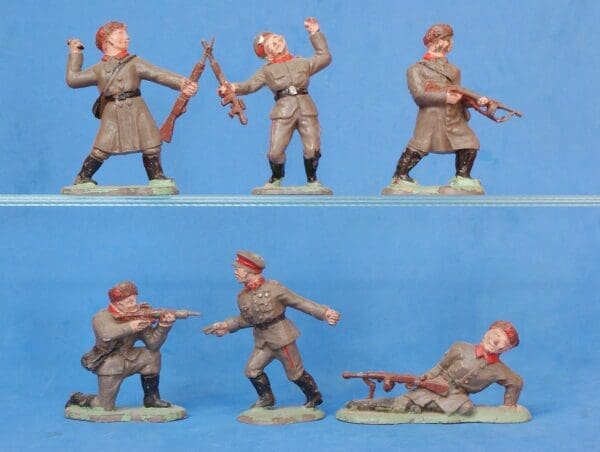 NEW! Crescent 60mm Russian Infantry - FULL Set