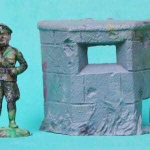 SOLD Speedwell German Afrika Korps Officer & Pill Box