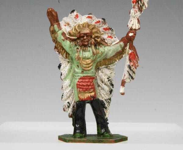 SOLD Lone Star Indian Chief with Lance