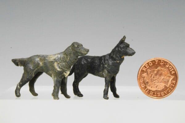 SOLD Airfix Dogs Multi-colour Plastic 1/32 Scale
